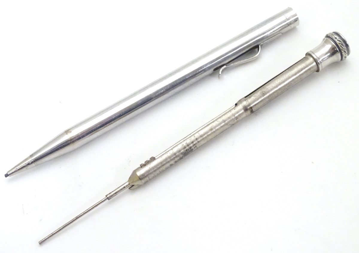 An American WAHL Eversharp silverplated propelling pencil Please Note - we do not make reference - Image 6 of 7