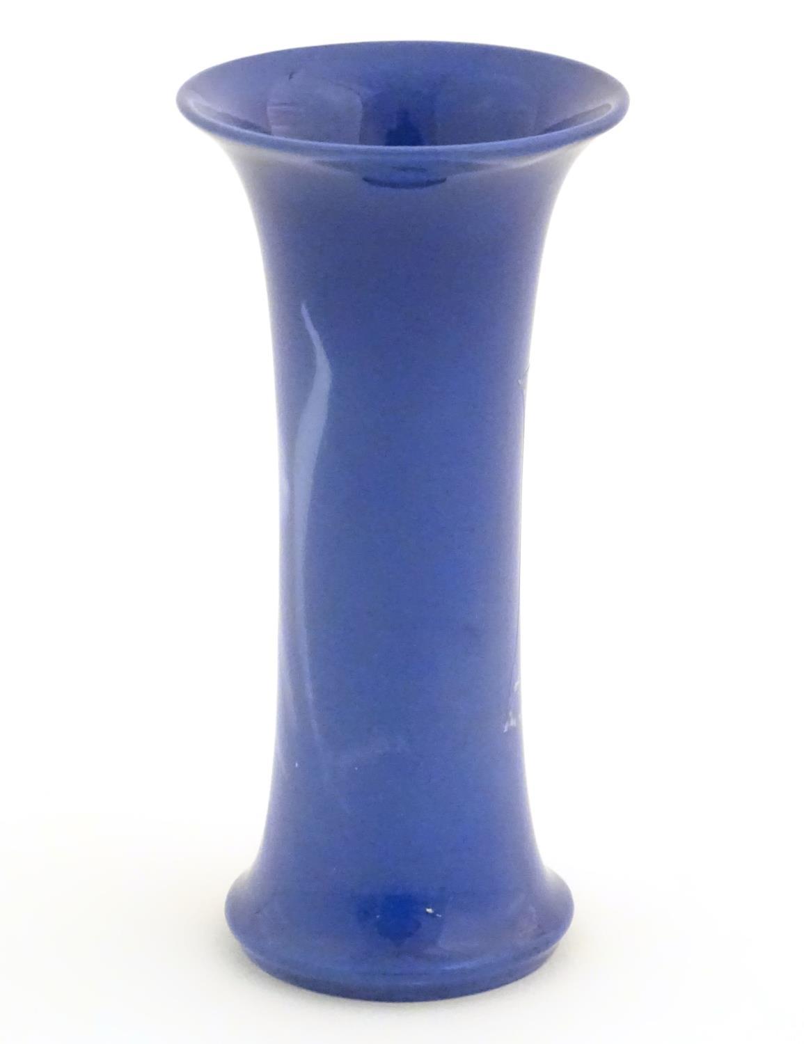 A Royal Worcester Sabrina porcelain spill vase of cylindrical form with a flared foot and rim, - Image 19 of 27