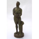 After Rene Charles Masse (1855-1913), a spelter figure of the Duke of Wellington in military uniform