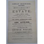 Buckinghamshire local interest: a Victorian property auction advertising prospectus/catalogue, '