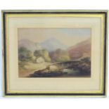 Francis Nicholson (1753 ? 1844), English School, Watercolour, View at the head of Loch Katrine; W