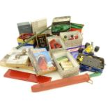Toys: A quantity of Meccano, to include, wheels, nuts, bolts, screws, washer, axles, plates,