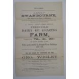 Buckinghamshire local interest: a Victorian property advertising prospectus/catalogue, 'In the