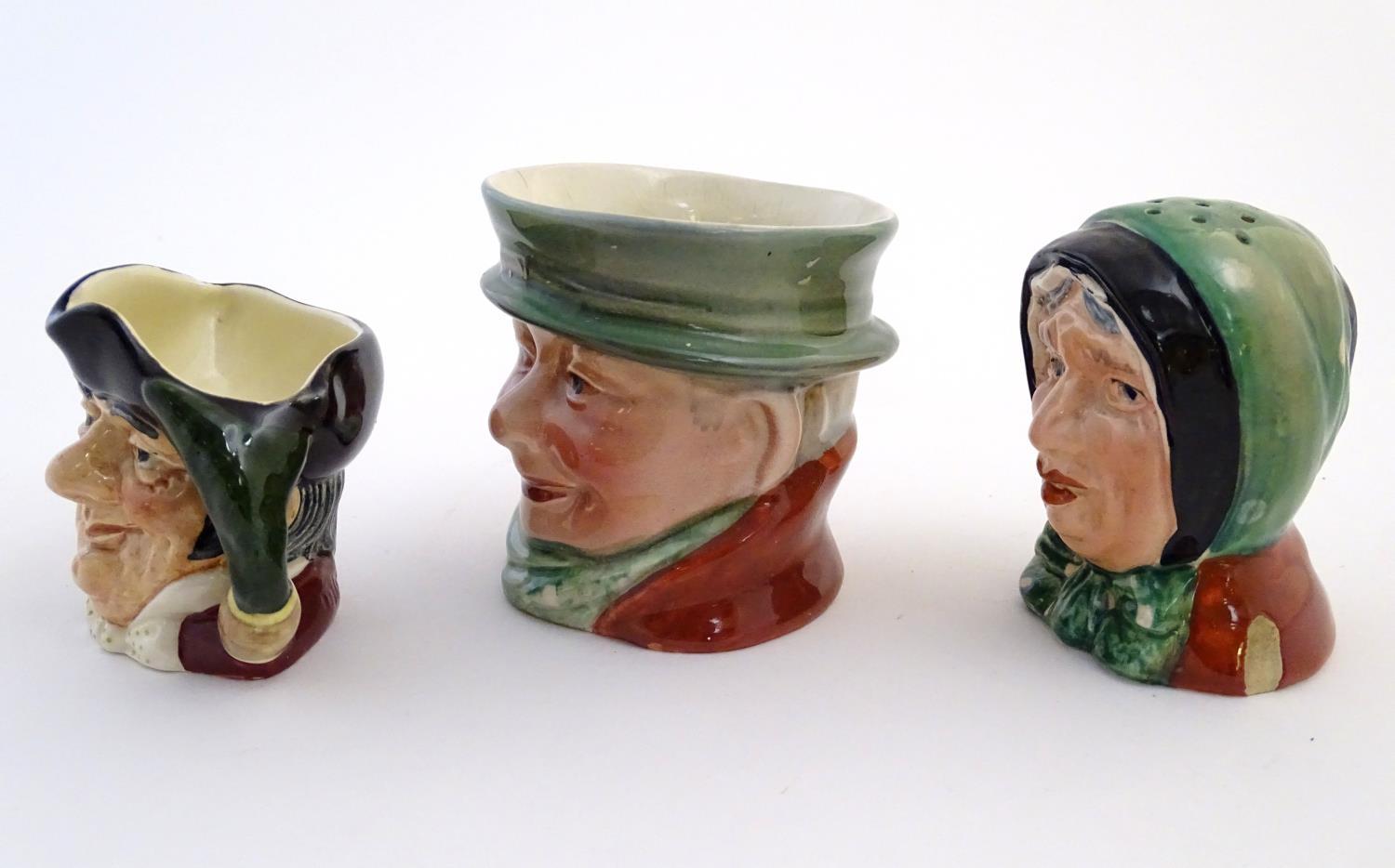 A Beswick character sugar bowl / pot modelled as the Charles Dickens' character Tony Weller, model - Image 4 of 9