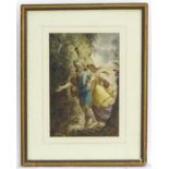 Francesco Paolo Priolo (1818-1892), Italian School, Watercolour, Classical figures, possibly the