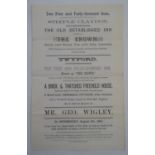 Buckinghamshire local interest: a Victorian property auction advertising prospectus/catalogue, '