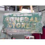 Vintage sign : Red House Cottage - General Stores Please Note - we do not make reference to the
