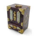 Oriental jewellery cabinet Please Note - we do not make reference to the condition of lots within