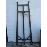 Easel with carved decoration ( for restoration) Please Note - we do not make reference to the