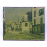 Oleograph signed Maurice Utrillo Please Note - we do not make reference to the condition of lots