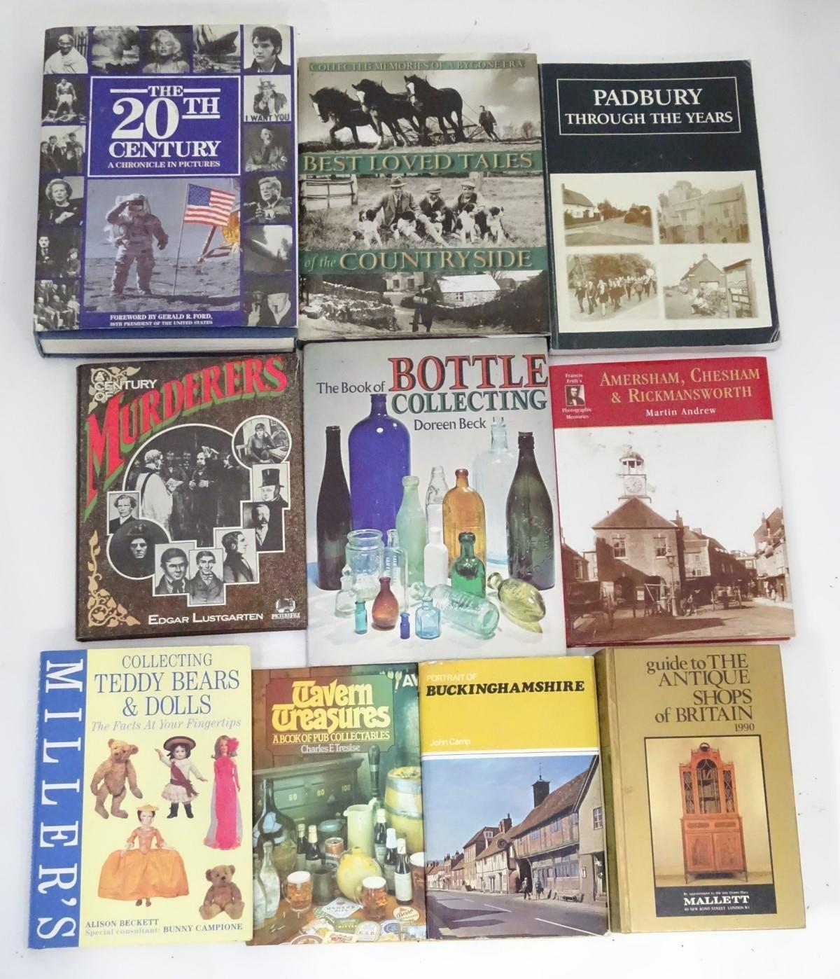 A quantity of local history books, to include Buckingham, Amersham, Padbury, etc. together with a