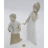 Two Lladro figurines Please Note - we do not make reference to the condition of lots within