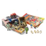 Toys : A quantity of assorted vintage toys to include cars etc Please Note - we do not make