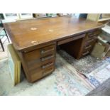 Mid 20thC office desk by Abess Please Note - we do not make reference to the condition of lots