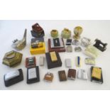 A collection of 20thC table and pocket lighters, to include numerous examples by Ronson (Crown,