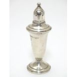 An American Sterling silver pepperette 4 3/4" high Please Note - we do not make reference to the