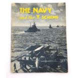 Militaria/Books: 'The Navy and the Y Scheme', a guide to Royal Navy operations prior to voluntary