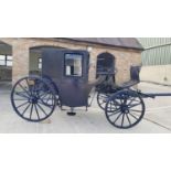 Horse-drawn Carriage : A 19thC Single Brougham, built by A D Freyschuss of Stockholm. To suit 14-2hh