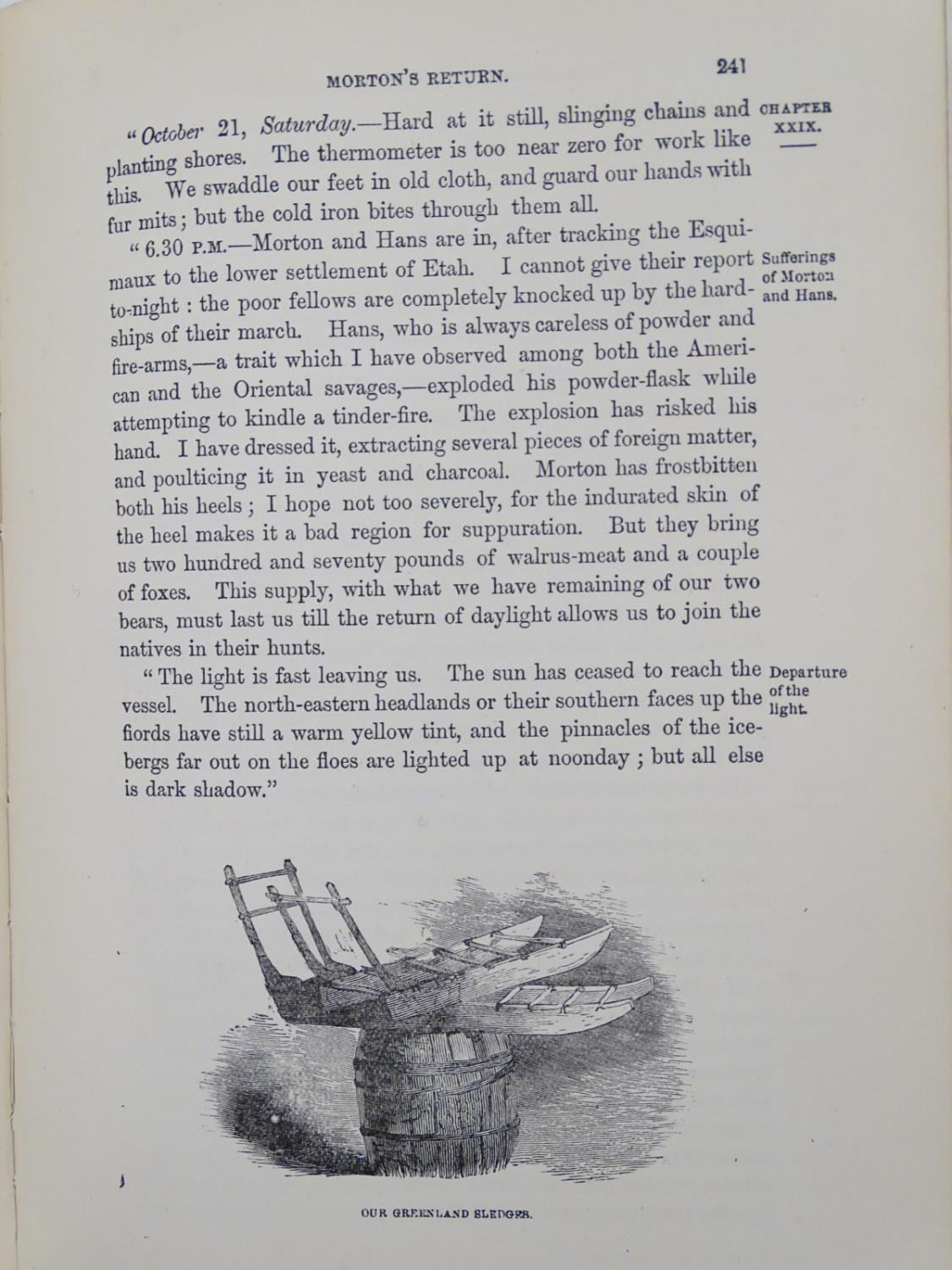 Book: Kane's Arctic Explorations: In Search of Sir John Franklin, by Elisha Kent Kane, M.D., with - Image 6 of 6