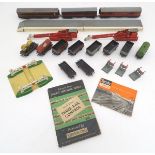 Toys: A quantity of Meccano Ltd. Hornby Dublo train carriages, coaches and accessories, to include