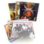 A collection of collectable 33 1/3rpm LP vinyl records, to include Jefferson Airplane '