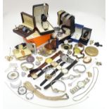 A quantity of assorted 20th & 21stC wristwatches including examples by Folli Follie, coin watch,