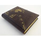 A Victorian leather and gilt photograph album, containing portraits (some from Cornish studios, J.