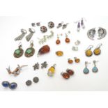 Assorted jewellery including pedants, earrings brooch etc Please Note - we do not make reference