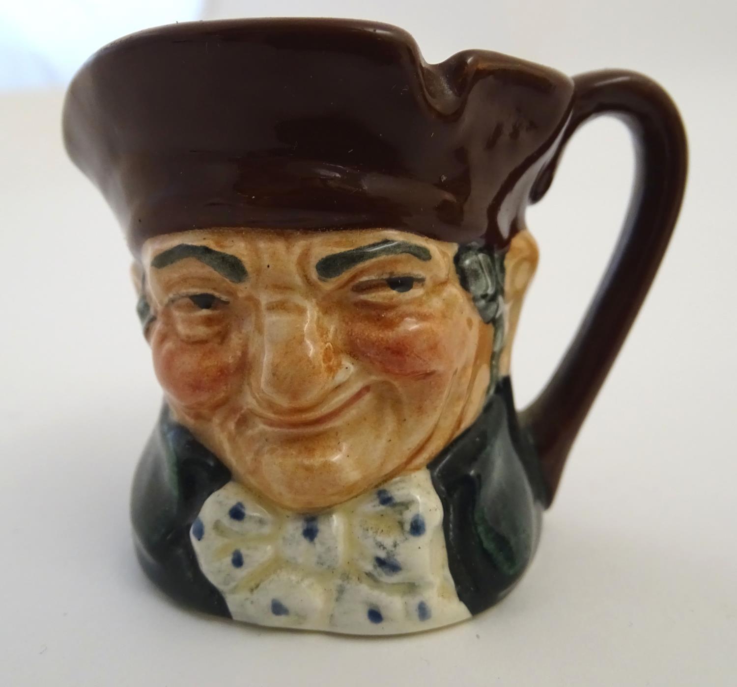 Four assorted character jugs, to include two Royal Doulton examples, one formed as Old Charley; a - Image 7 of 10