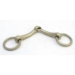 An equestrian / horse loose ring snaffle, 6" Please Note - we do not make reference to the condition