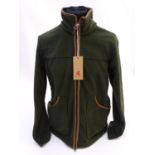 A Shooter King green fleece, size L, with tags. Please Note - we do not make reference to the