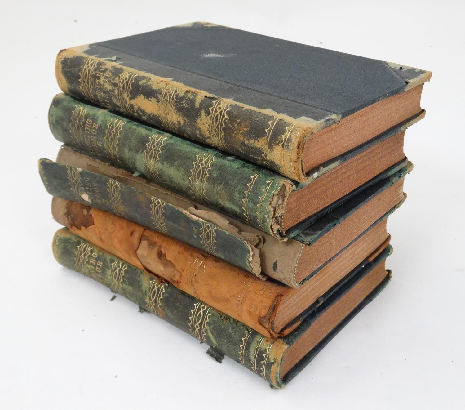 Books: 5 volumes of '' The Sporting Mirror ''1882-1885, to include volumes 3, 4, 5, 6 and 8,