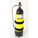 A Faber 400BAR compressed air cylinder for pre-charged airguns, 30" tall Please Note - we do not