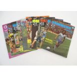 A quantity of Hammers Monthly, the West Ham United Magazine, Volume 1, Nos. 1-6, 1891-1892, and