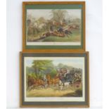 After J Sturgess, (act. 1869-1903), Chromolithographs, Cross Country Colours, and On the Road to the
