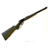 Rimfire rifle: a Marlin '39AS' .22LR lever action rifle, 23 1/4" barrel with tube magazine under,