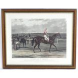 J Harris & W Summers, after Harry Hall (1814-1882), Hand coloured lithograph, Knight of St.