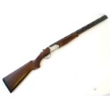 Shotgun: a Rottweil (F.A.I.R.) 12 bore over and under ejector shotgun, single selective trigger,