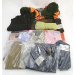 Assorted items to include, 3 pairs of Musto trousers, 1 beige size 42 , 1 olive size 34 and one navy