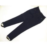 Dublin navy jodhpurs, size 28 Please Note - we do not make reference to the condition of lots within