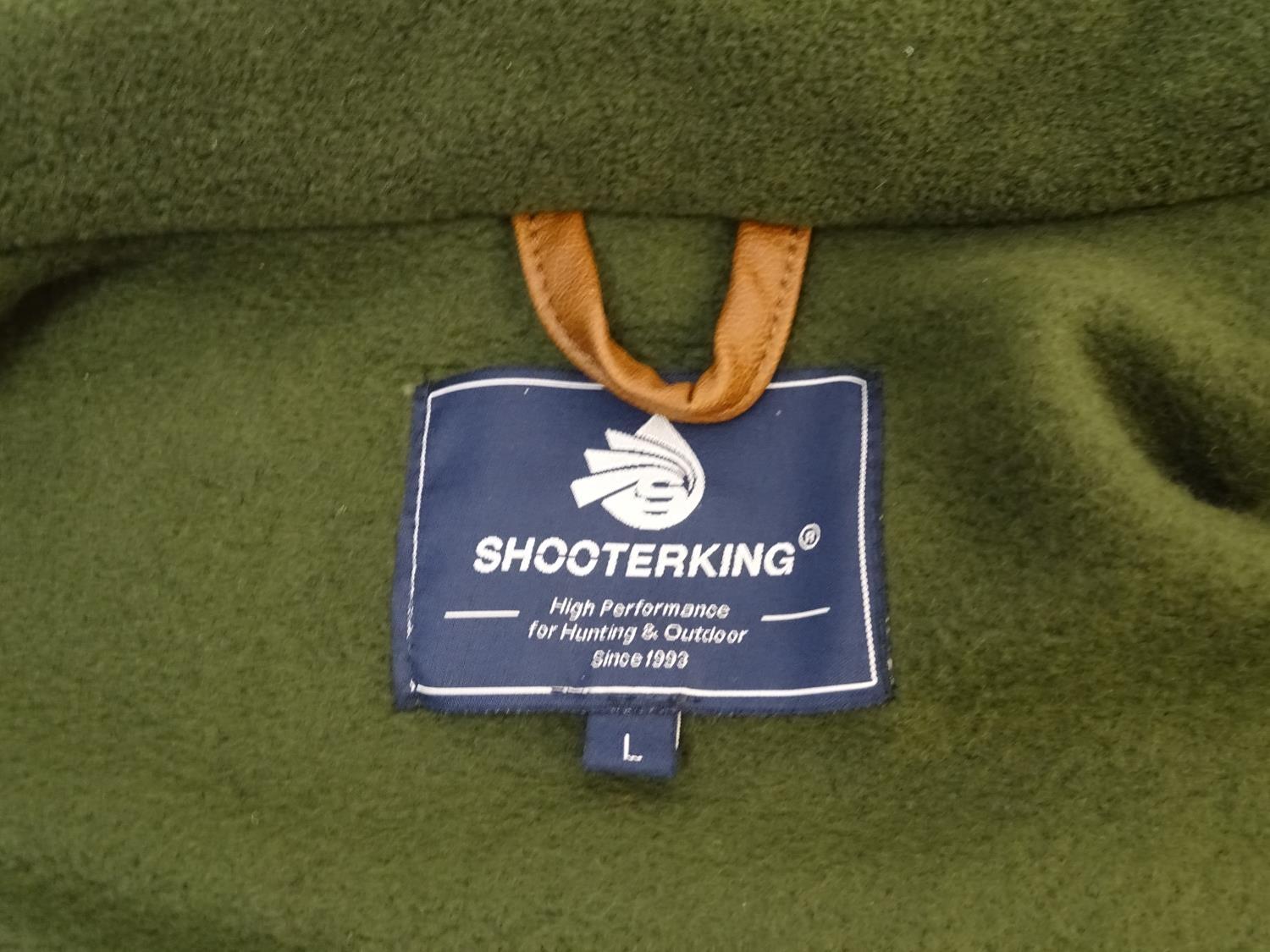 A Shooter King green fleece, size L, with tags. Please Note - we do not make reference to the - Image 7 of 8