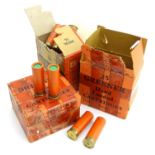 Collectable shotgun cartridges: two W.W. Greener 'Hand loaded Cartridges' boxes, containing Eley-