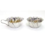 A silver plate cream jug and sugar bowl by WMF (2) Please Note - we do not make reference to the