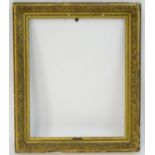 An early 19thC picture frame. Approx. 29 1/2" x 23 3/4" Please Note - we do not make reference to