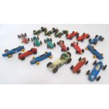 Toys: A quantity of Lesney die cast scale model racing cars, models to include Maserati 4CLT/1948,
