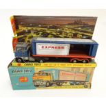 Toys: A Corgi Major Toys Ford Tilt Cab H Series with detachable trailer, model no. 1137, boxed.