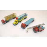Toys: Four Corgi Major Toys die cast scale model vehicles comprising three Chipperfields Circus