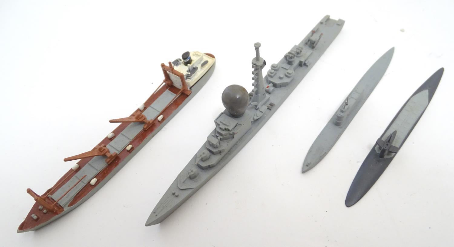 Toys: A quantity of Delphin model ships made in West Germany, comprising Andrea Doria, no. 24, and - Image 4 of 14