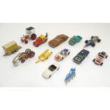 Toys: A quantity of Corgi Toys die cast scale model vehicles comprising, Rice's Pony Trailer, no.
