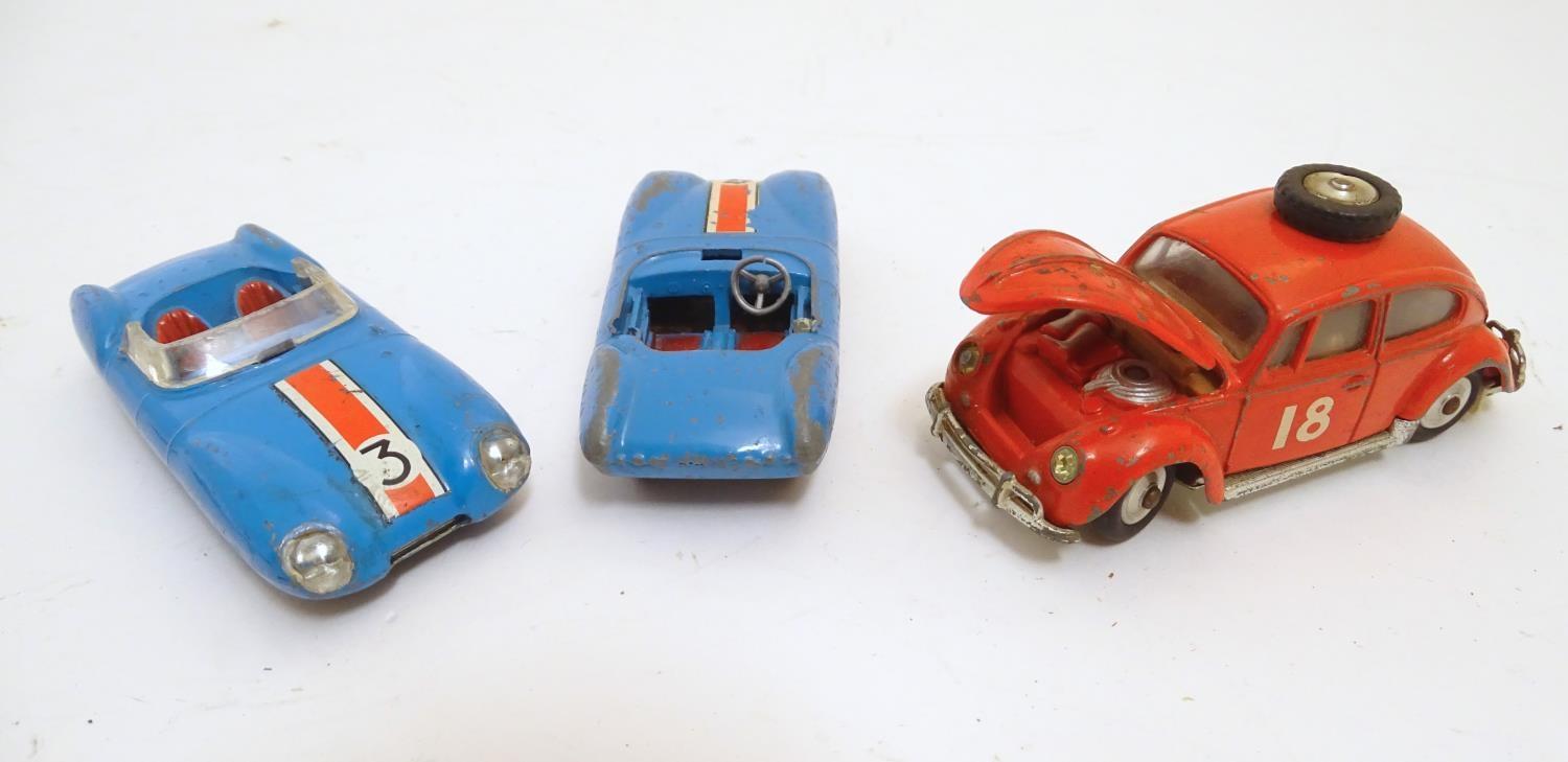 Toys: A quantity of Corgi Toys die cast scale model cars, comprising Ferrari Berlinetta 250 le Mans, - Image 7 of 9